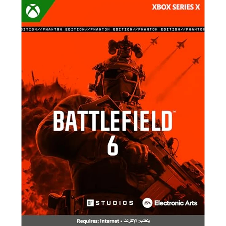 Electronic Arts Battlefield 6 Phantom Edition, Xbox Series X Spiel mit Vorbestellungsbonus, Phantom Squad, exklusiven Waffenpaketen und XP Boosts – Bild 1