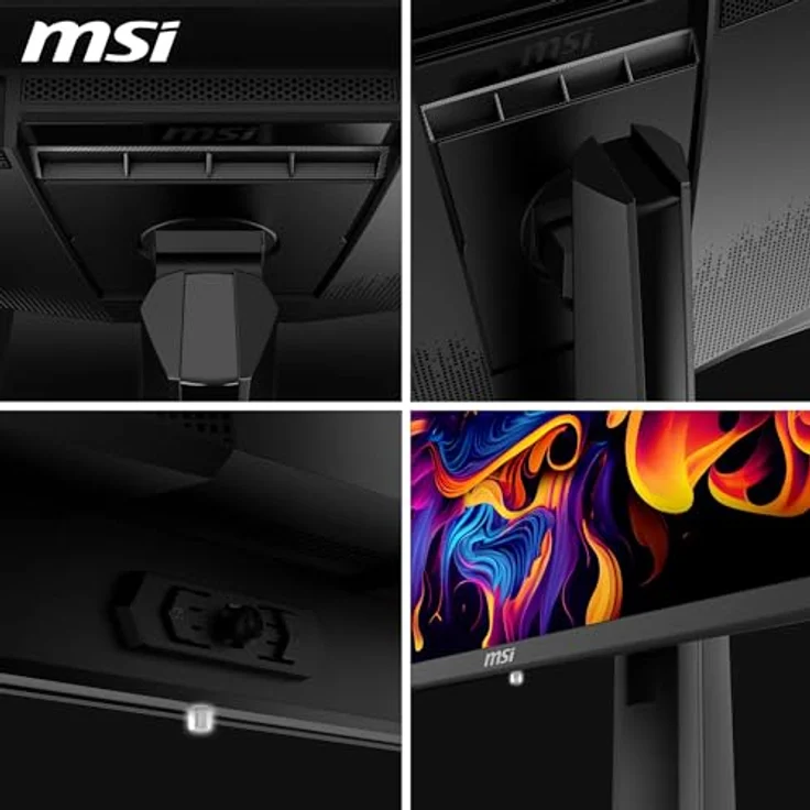 MSI MAG 271QPX QD-OLED E2 Gaming Monitor, 26,5 Zoll WQHD, 240 Hz/0,03 ms, 99% DCI-P3, DisplayHDR True Black 400 – Bild 4