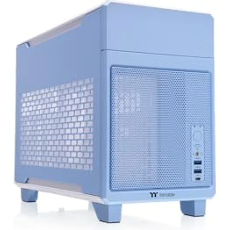 Thermaltake TR100 Mini Tower | Super Compact | Hydrangea Blue – Bild 1