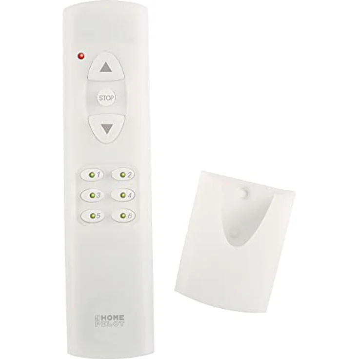 HOMEPILOT - Fernbedienung smart 6 Gruppen | Fernbedienung für die einfache Steuerung von bis zu 48 Smart Home Geräten in 6 Gruppen. Geeignet als Lichtschalter, Heizungs- oder Rolladensteuerung. – Bild 2