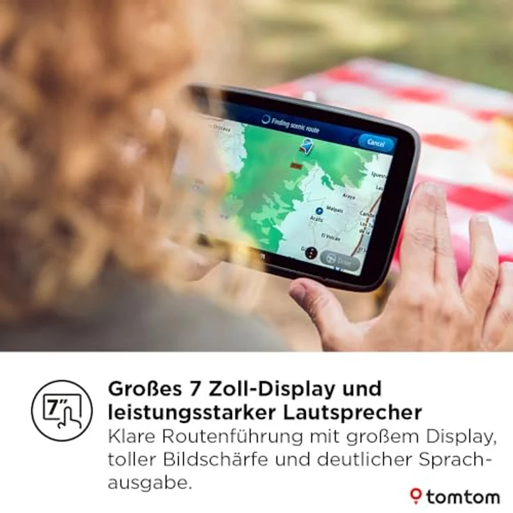 TomTom GO Camper Max (2te Gen.) 17,8 cm (7 Zoll) Navigationsgerät, 32 GB Welt, 1024 x 600 Pixel – Bild 10