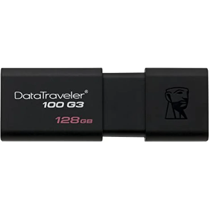 Kingston DT100G3-128GB DataTraveler 100 G3, USB 3.0, 3.1 Flash Drive, 128 GB, schwarz – Bild 5