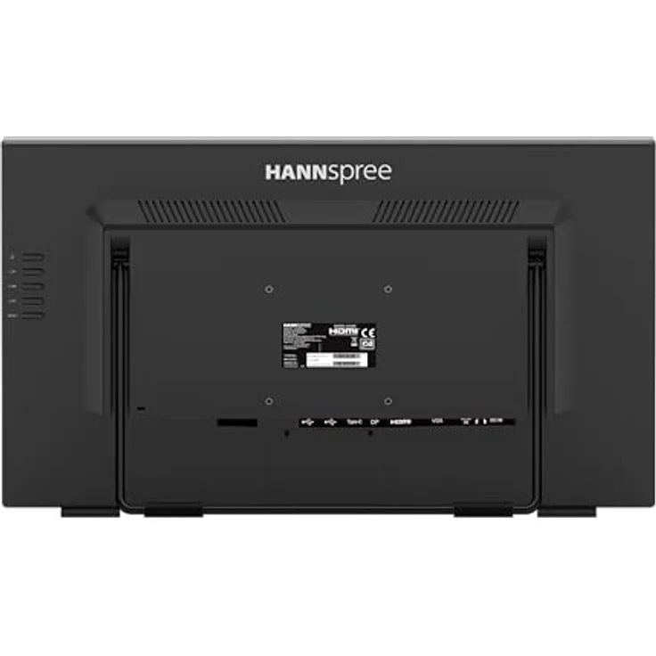 HANNspree HT240CUA, 23,8" Multitouch-Monitor mit 1920x1080 Full-HD, USB Typ-C, HDMI, DP, Lautsprechern, Neigbar, VESA, MPP 2.0 Support – Bild 4