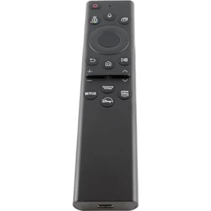 azurano Fernbedienung für Samsung BN59-01385B, BN5901385B, TM2280E - USB C/Solar/Sprach Fernbedienung - Kompatibel mit GQ43QN90 GQ43QN92 GQ43QN93 GQ43QN94 GQ55S95 GQ65S95 - Schwarz – Bild 4