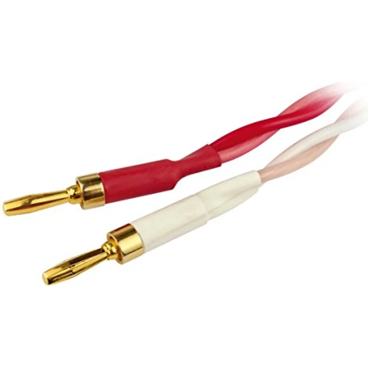 Dynavox Perfect Sound Lautsprecherkabel, Paar, Flexibles High-End Lautspecher-Kabel mit hochwertigen Bananensteckern, konfektioniert, Farbe schwarz-rot, Länge 5 m – Bild 3