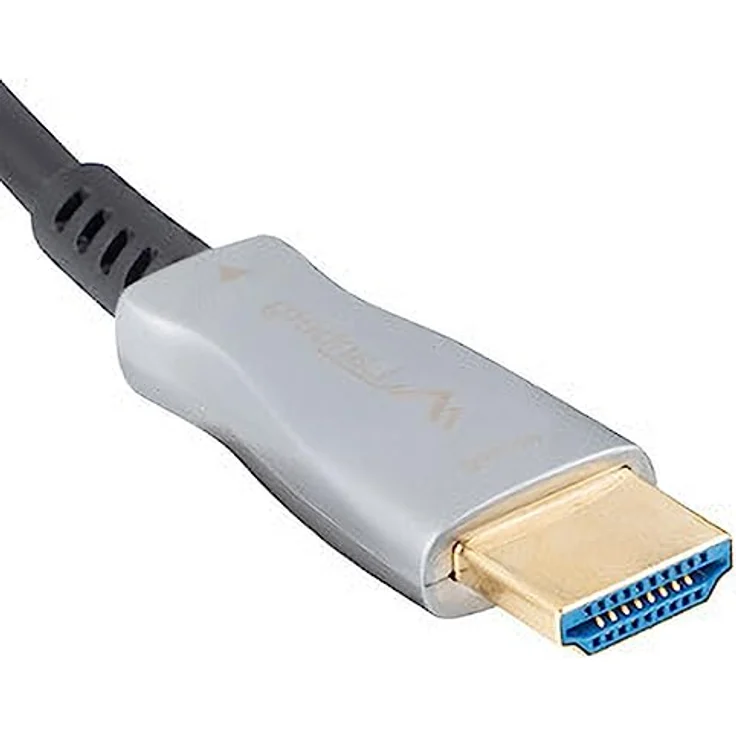 Lanberg CA-HDMI-20FB-0500-BK, Optical HDMI Kabel M/M, 50m, V2.0, 4K AOC, schwarz – Bild 2