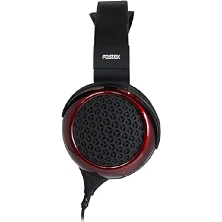 Fostex TH919, Premium Kopfhörer mit 50mm BioDyna-Treibern, offen, kabellosen Design, rot – Bild 3