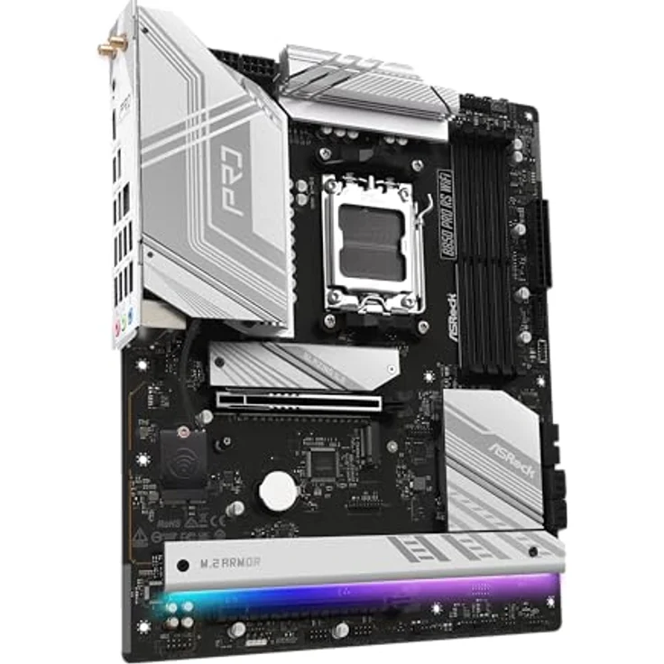 ASRock AMD AM5 B850 Pro RS WiFi Mainboard - Schnelle und effiziente Leistung, umfassende Konnektivität, einfache Einrichtung und Erweiterungsfähigkeit – Bild 5