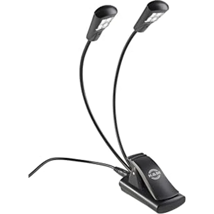 Konig und Meyer 12245 Schreibtischlampe 2 Arme 4 LEDs mit Netzteil – Bild 2