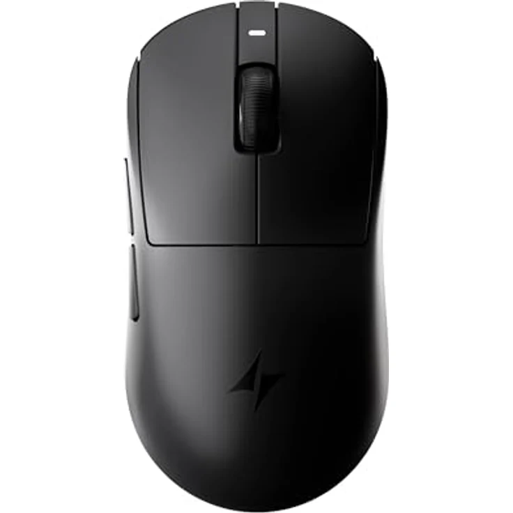 ATK A9 Mini+ Gaming-Maus, kabellos, PAW3955 Sensor, 8K Hz Polling Rate, 39-53 g leicht, schwarz – Bild 1