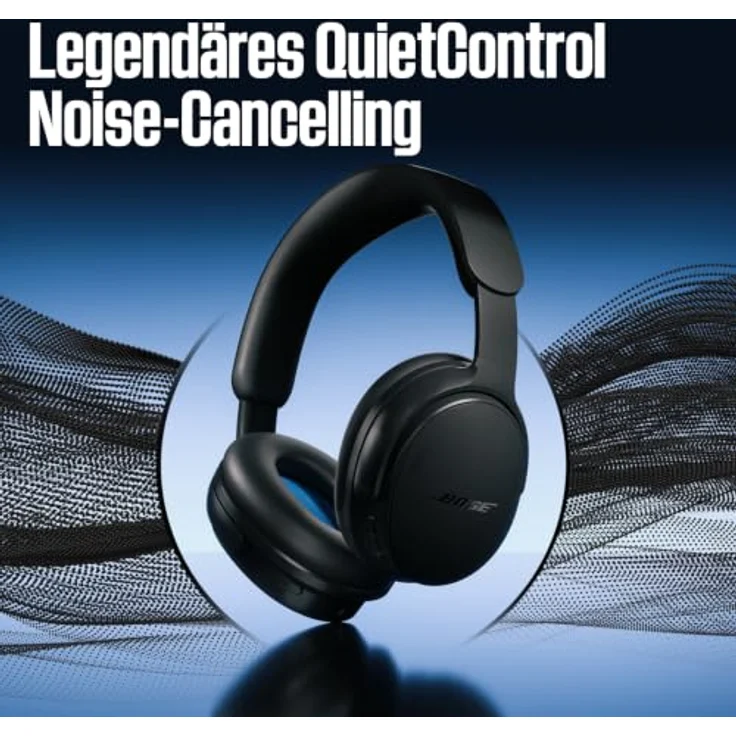 BOSE QuietComfort Kopfhörer (2. Gen.), Over-ear Bluetooth, legendäres Noise-Cancelling, optimierter Sound, schwarz – Bild 3