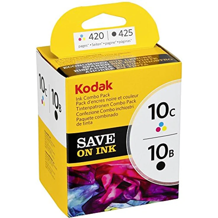 Kodak Tintenpatronen Combo Pack, 10B und 10C, schwarz – Bild 2