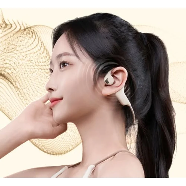 Philips Open-ear Wireless Sports Headphones, True Wireless, offenes Ohrdesign, stabiler Sitz, beige – Bild 3