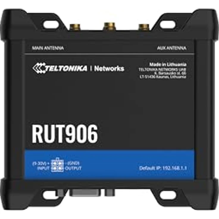 Teltonika RUT906, Netzwerk-Router mit LTE und hoher Datenübertragungsrate – Bild 1