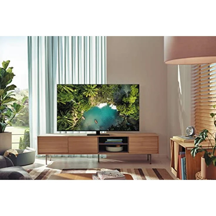 Samsung GQ75Q80BAT 189 cm (75 Zoll) QLED Smart TV (Ultra HD, HDR, Edge LED) Twin-HD-Triple-Tuner (Sat, Antenne, Kabel) Modelljahr 2022 Energieklasse G (DE-Modell) – Bild 13