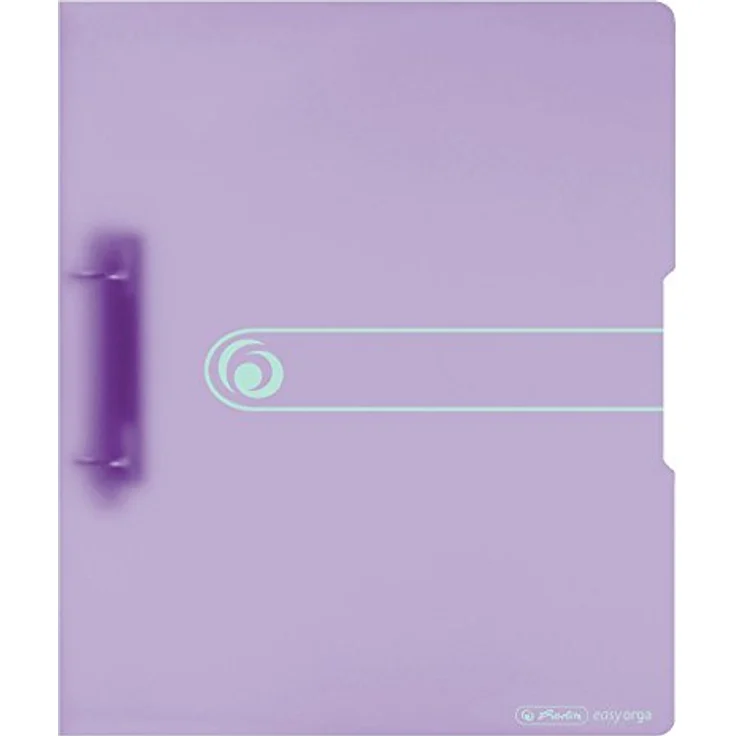 Herlitz Aktenordner Herlitz Ringbuch DIN A4 2-Ringmechanik PP 38mm transparent f – Bild 2