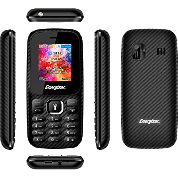 Energizer - Mobile E13-2G - Mobiltelefon Dual-SIM (Mini SIM) - Schwarz – Bild 3