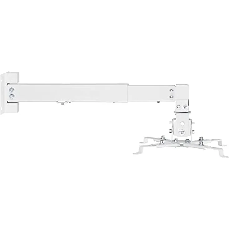Speaka Professional SP-PWM-101 Beamer-Wandhalterung Drehbar Wandabstand (max.): 600 mm Weiß