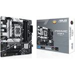 ASUS PRIME B760M-A-CSM Business Mainboard Sockel Intel LGA 1700 (Intel B760, mATX, DDR5 Speicher, 2x PCIe 4.0 M.2, Aura Sync)