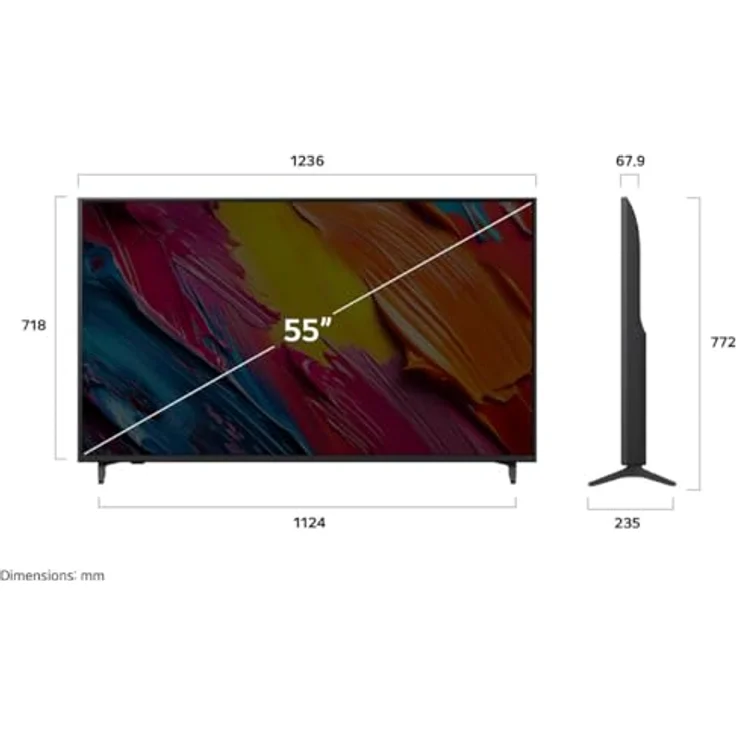 LG 55Qned70A6A, 55 Zoll QNED 4K UHD Fernseher mit AI Super Upscaling und HDR10 – Bild 5