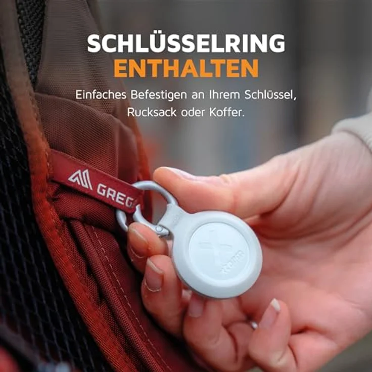 Xtorm TravelTag, 3er Set Tracker mit IP64-Zertifizierung, kompatibel mit iOS, weiss – Bild 6