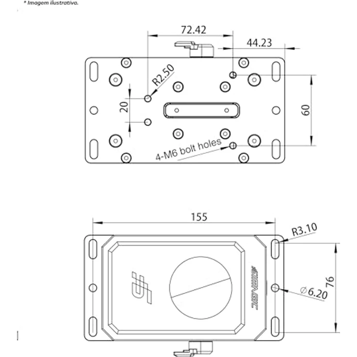 Simagic DS-8X H Pattern Shifter, Vollmetall Schaltknüppel mit 8 Vorwärtsgängen und sequenziellem Modus, einstellbarer Schaltwiderstand – Bild 9