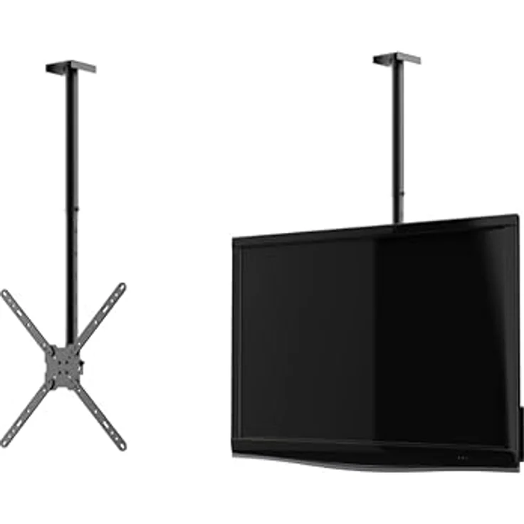 Meliconi 400CE Projektorhalterung Decke, Schwarz, für LCD-/Plasmageräte bis 35 kg, 360° drehbar, VESA 400 x 400 mm – Bild 6