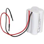Q-Batteries Akku Pack 4,8V 2000mAh NiMH 2x2 AA Zellen als Block mit Kabel
