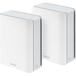 Bild für ASUS ZenWiFi BT10 Tri-Band WiFi 7 Smart AiMesh Extendable Router 2er Set (6 GHz WLAN, 18 Gbps, bis zu 550m² Abdeckung, 2X 10G-Port, Kindersicherung, VPN)