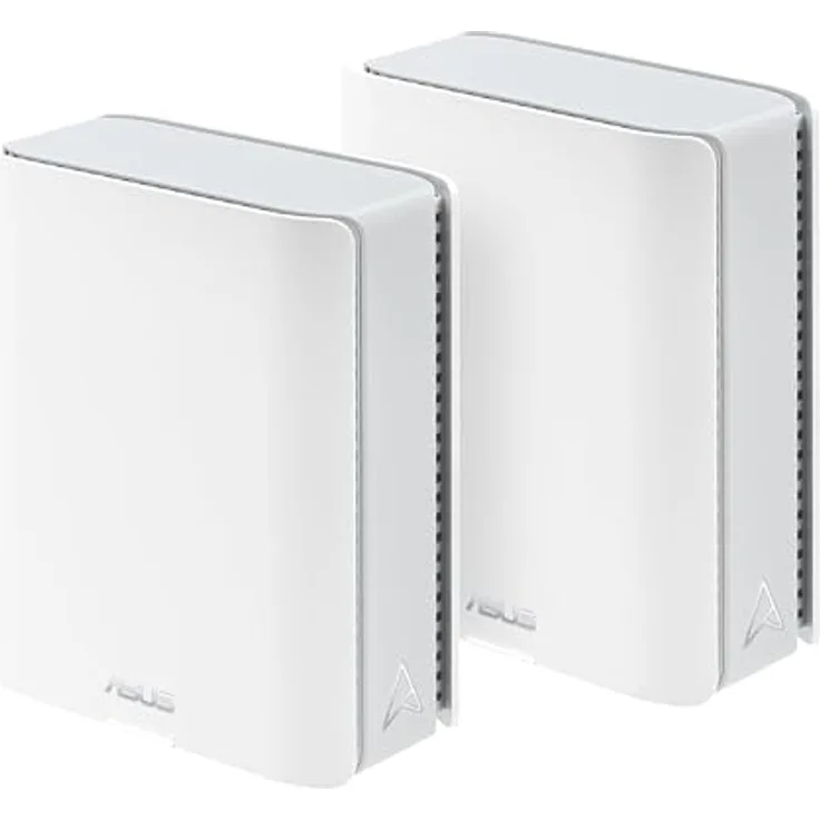 ASUS ZenWiFi BT10 Tri-Band WiFi 7 Smart AiMesh Extendable Router 2er Set (6 GHz WLAN, 18 Gbps, bis zu 550m² Abdeckung, 2X 10G-Port, Kindersicherung, VPN) weiß