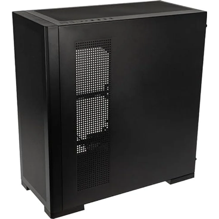 Kolink Unity Meshbay ARGB PC-Gehäuse, Mesh- und Glas-Paneele, ARGB-Lüfter, Halbe Netzteil-Hülle, SPCC-Stahl, Mid Tower, Schwarz – Bild 3
