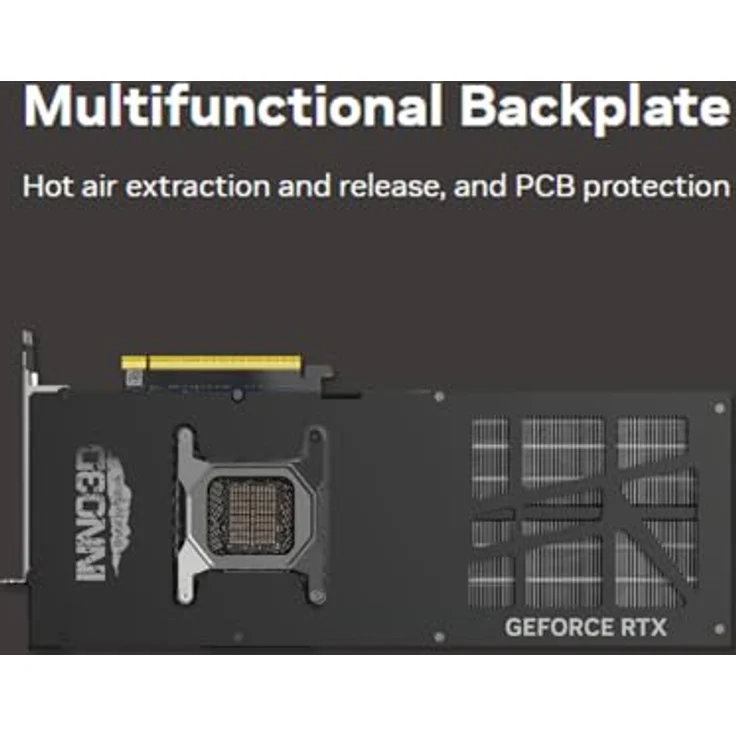 Inno3D GeForce RTX 5090 X3 OC 32GB GDDR7 Grafikkarte, PCI Express 5.0, NVIDIA G-SYNC, 3 Lüfter cooling – Bild 7
