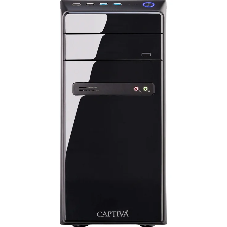 CAPTIVA Power-Starter I80-383 Business-PC (Intel® Core i7 14700, 32 GB RAM, 1000 GB SSD, Luftkühlung, schwarz) – Bild 1