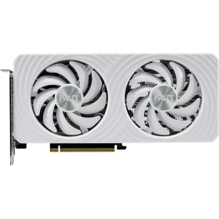 Palit RTX5060 WHITE OC, Grafikkarte mit 8 GB GDDR7 und aktiver Kühlung, 8K-gamingfähig – Bild 2