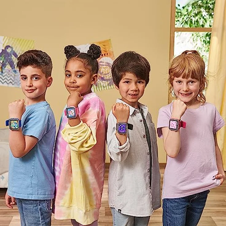 VTech KidiZoom Smart Watch MAX lila, Kinder-Smartwatch mit integrierter Kamera, Spiele und Schrittzähler – Bild 7