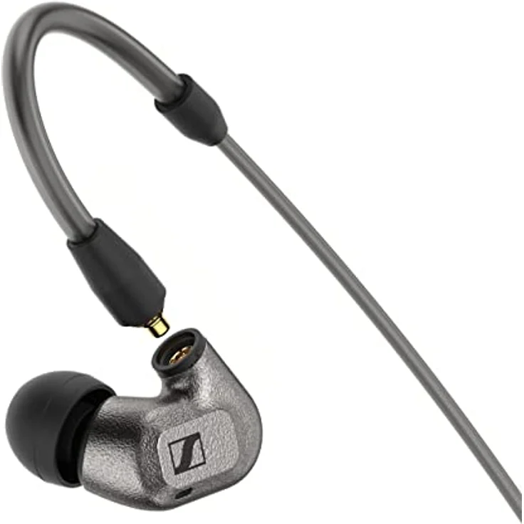 Sennheiser IE 600 in-Ear Audiophile Headphones - TrueResponse Transducers for exquisitely Neutral Sound, AMLOY-ZR01-Gehäuse, schwarz – Bild 2