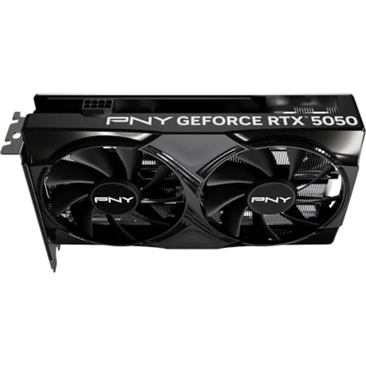 PNY GeForce RTX 5050, Grafikkarte mit 8 GB GDDR6, Dual Fan, HDMI, 3x DisplayPort, maximale Auflösung 7680 x 4320 Pixel – Bild 6