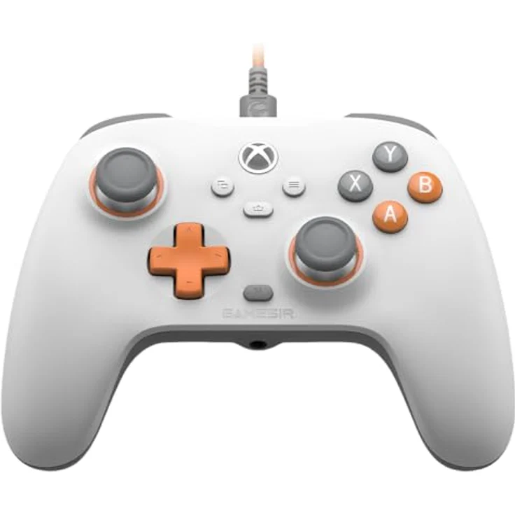 GameSir T7 Kabelcontroller Joystick – Ergonomisches Design, Plug-and-Play, kompatibel mit Xbox One S, Xbox Series X und Windows 10/11, Weiß – Bild 1
