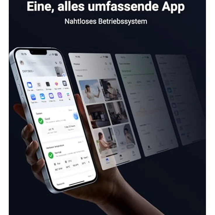 UGREEN NASync DXP2800 2-Bay NAS (Diskless) mit Intel-Prozessor der 12. Generation und 56 TB Datenspeicher – Bild 5