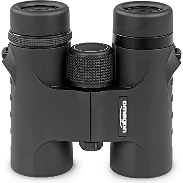 Omegon Fernglas Blackstar 2.0 8x32, kompaktes Dachkantfernglas mit 10-facher Vergrößerung, wasserdicht und stoßfest – Bild 2