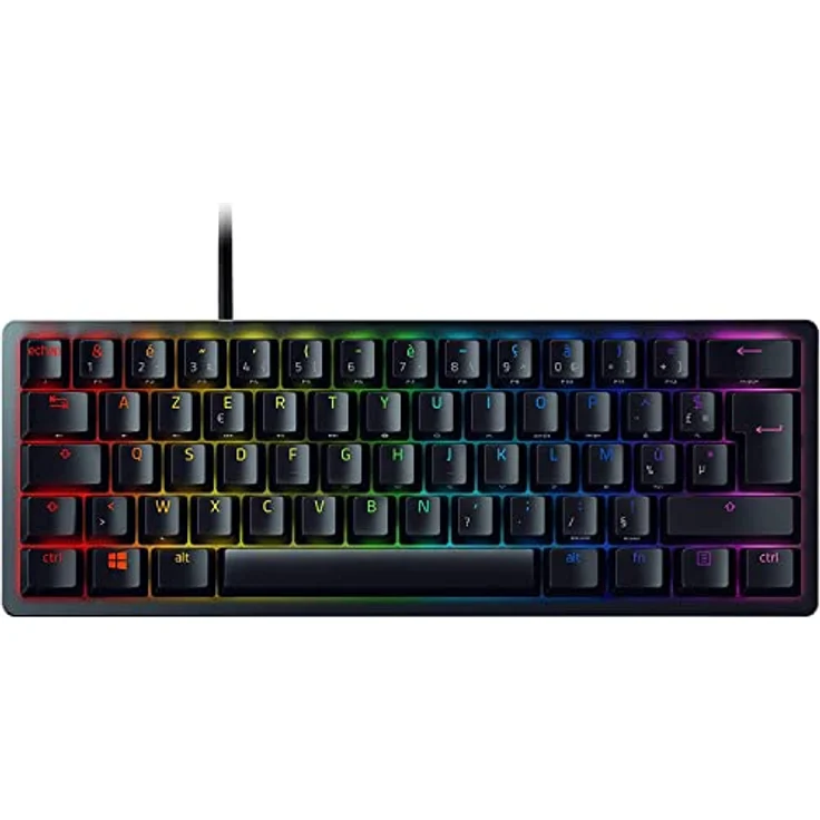 Razer Huntsman Mini ED Purple, 60% Gaming-Tastatur mit optischen Switches und RGB-Beleuchtung – Bild 1