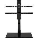 Sanus VSTV2 Universal TV/Monitorständer 40 Zoll - 86 Zoll schwarz - Schwenkbar bis zu 70°, integriertes Kabelmanagement