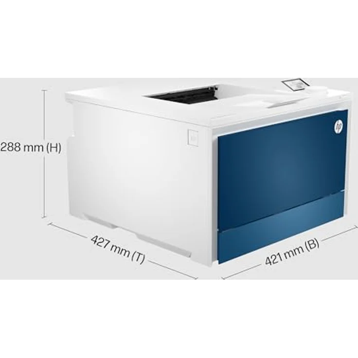 HP Color Laserjet Pro 4202dw Multifunktions-Laserdrucker, Drucker, Duplex-Druck, Bluetooth, WLAN, LAN, Ethernet, Airprint, für Arbeitsteams mit bis zu 10 Benutzern, Instant Ink für Toner verfügbar – Bild 5