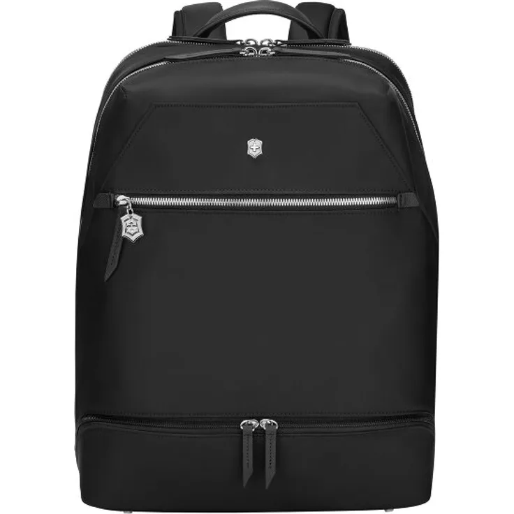 Victorinox Victoria Signature Deluxe Rucksack, 39 cm, schwarz, 100% Nylon, für Laptops geeignet