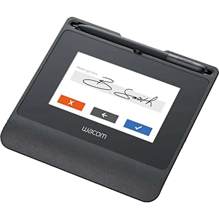Wacom STU-540, Grafiktablett (5", 2540 lpi), robustes Unterschriften-Pad, Schwarz – Bild 3