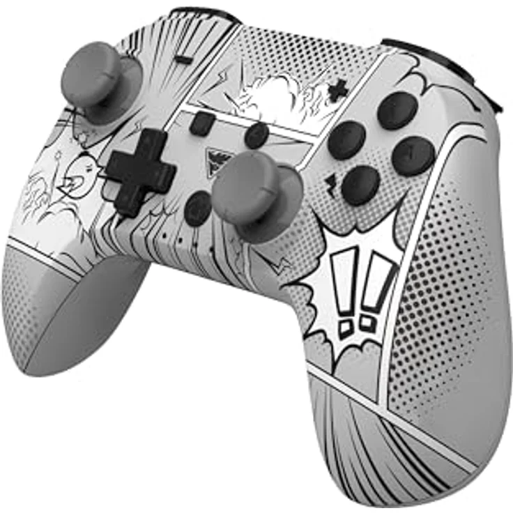 DragonShock Controller Poptop Wireless Manga Switch, kabelloses Gamepad für Nintendo Switch, Mehrfarbig mit Bluetooth-Verbindung und langlebigem Akku – Bild 1
