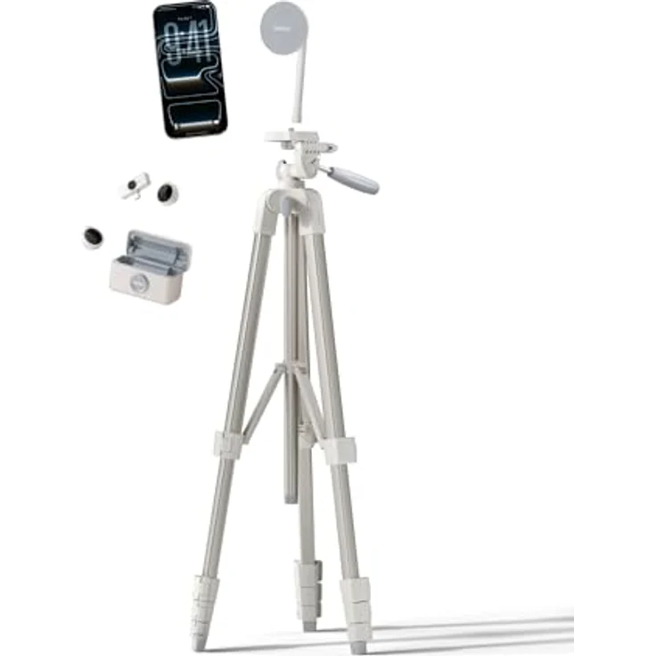 Belkin Stage Creator Kit, Vlogging-Kit mit Stativ, magnetischer Handyhalterung, 2 kabellosen Mikrofonen für iPhone und Android, ideal für TikTok, YouTube und Instagram – Bild 1