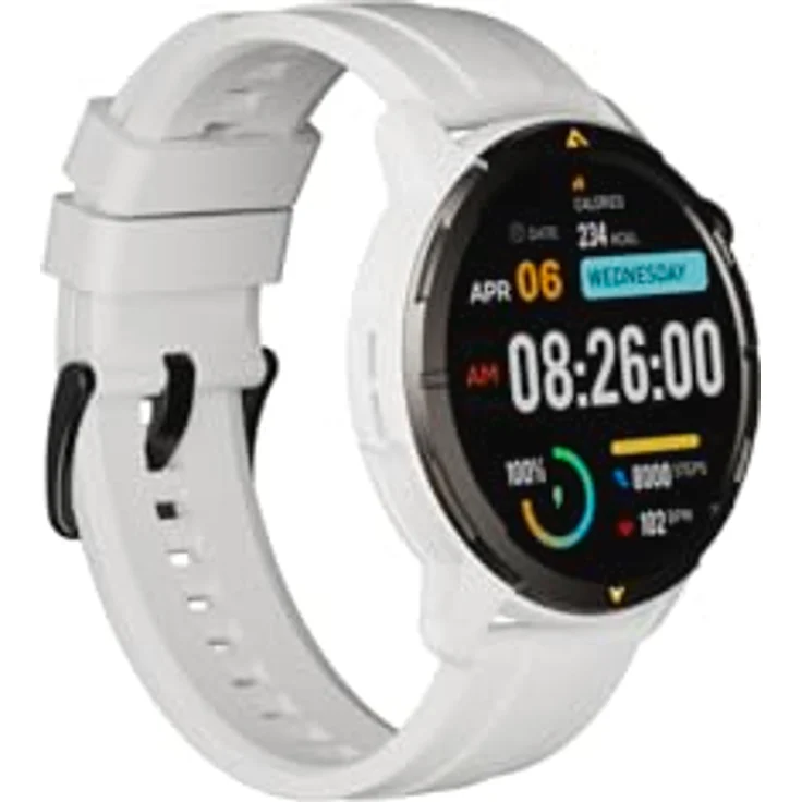 Beafon AGM Legion White-Gray Smartwatch, Fitness Tracker mit Herzfrequenzmessung und Benachrichtigungsfunktion – Bild 2