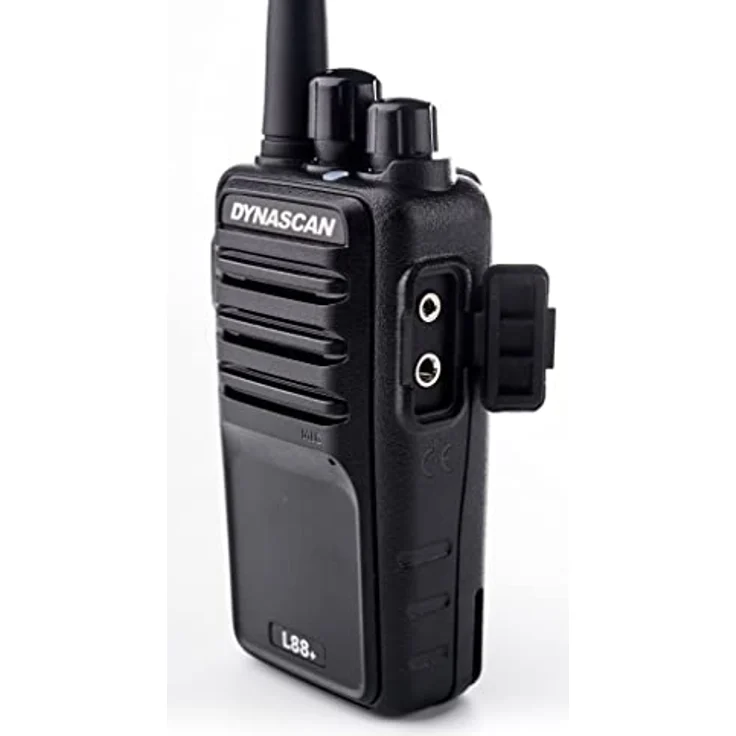 DynaScan L088 PMR Walkie-Talkie, schwarzes Handfunkgerät mit 16 Kanälen und VOX-Funktion – Bild 5