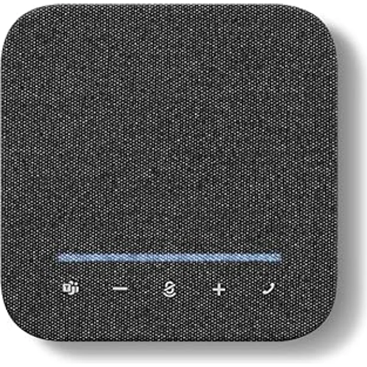 Lenovo Wireless Speakerphone 6000, Bluetooth-Lautsprecher mit 81 dB Empfindlichkeit, Schwarz – Bild 2